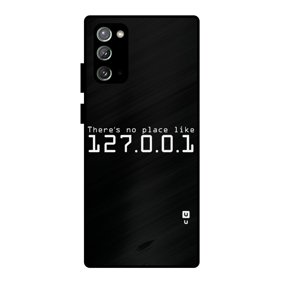 Programmers Favorite Place Metal Back Case for Galaxy Note 20
