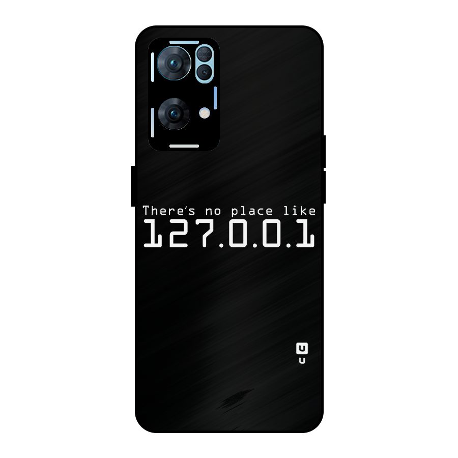 Programmers Favorite Place Metal Back Case for Oppo Reno7 Pro 5G