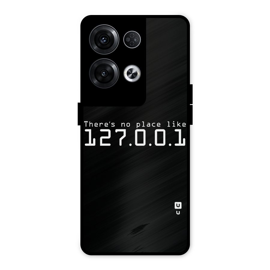 Programmers Favorite Place Metal Back Case for Oppo Reno8 Pro 5G