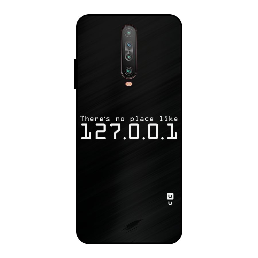 Programmers Favorite Place Metal Back Case for Poco X2