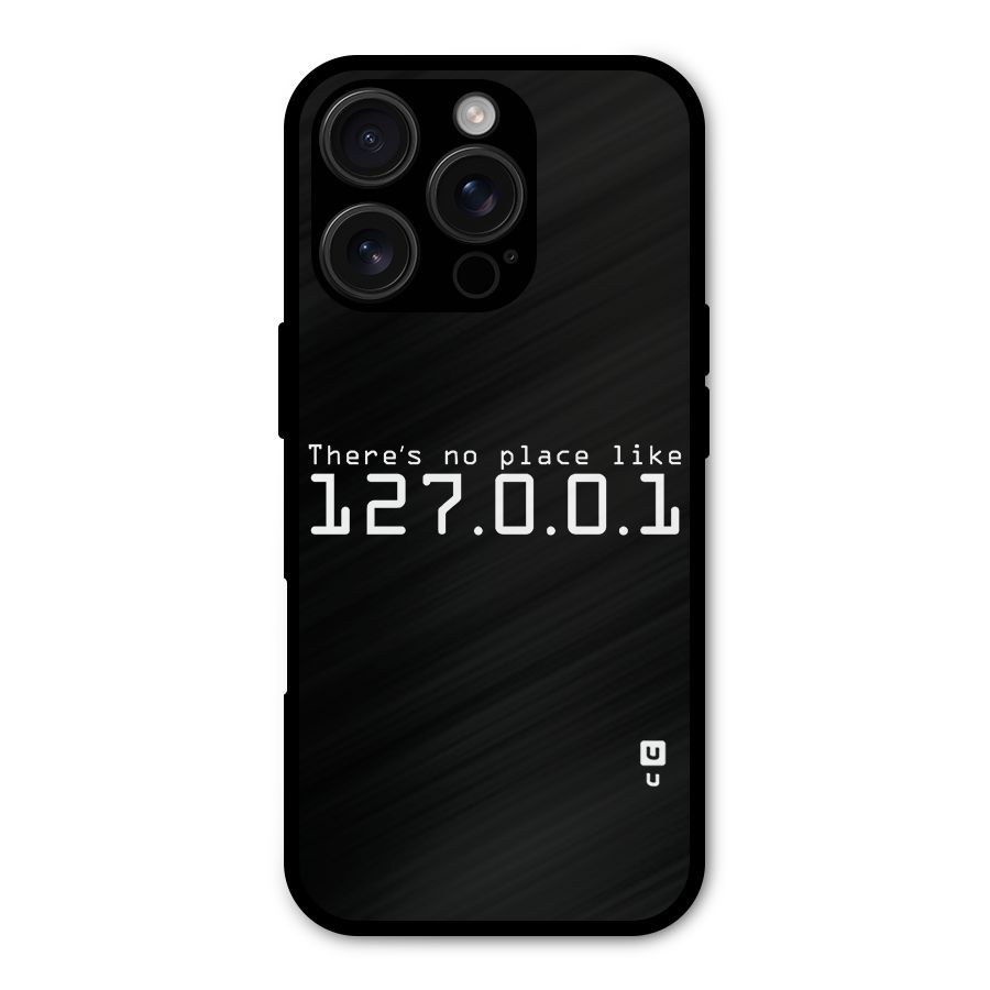 Programmers Favorite Place Metal Back Case for iPhone 16 Pro