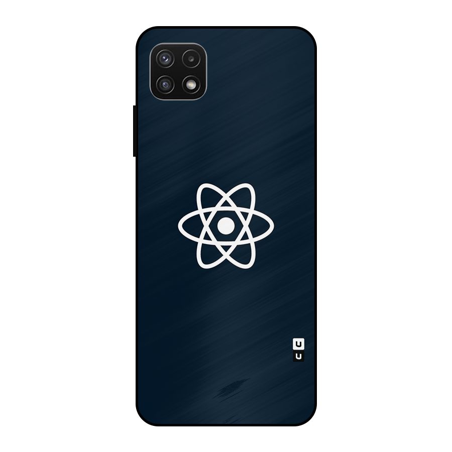 Programmers Language Symbol Metal Back Case for Galaxy A22 5G