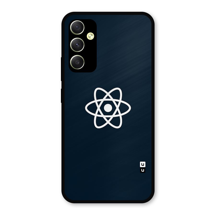 Programmers Language Symbol Metal Back Case for Galaxy A34