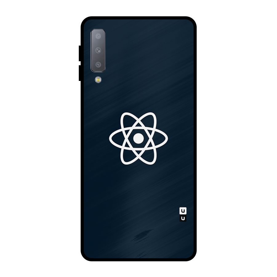 Programmers Language Symbol Metal Back Case for Galaxy A7 (2018)