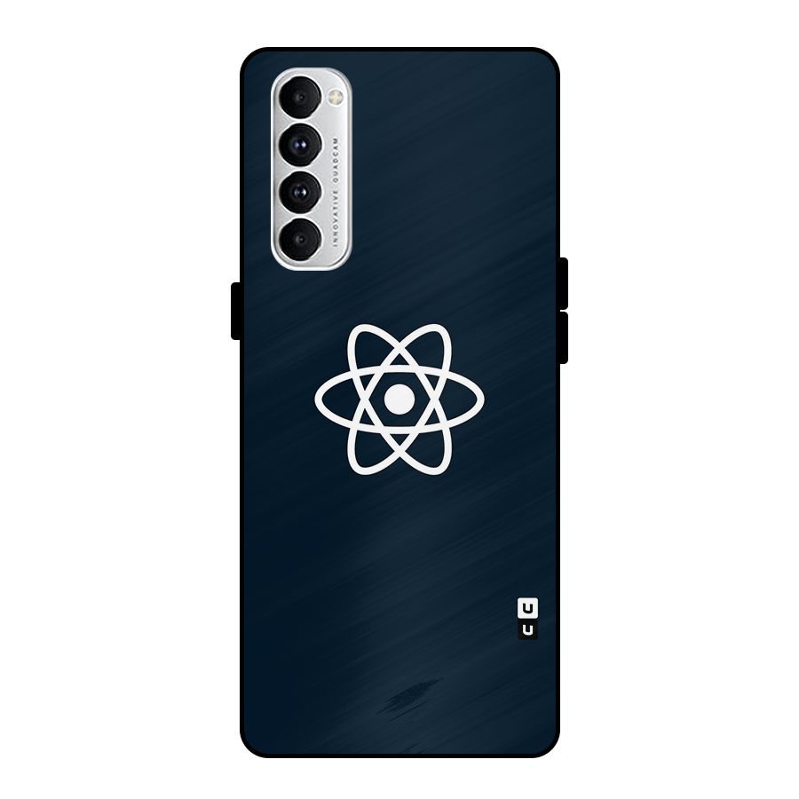 Programmers Language Symbol Metal Back Case for Oppo Reno4 Pro