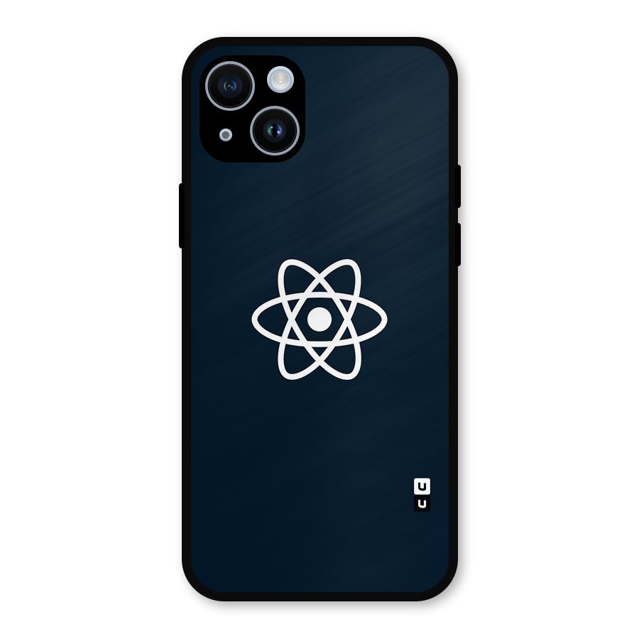 Programmers Language Symbol Metal Back Case for iPhone 14