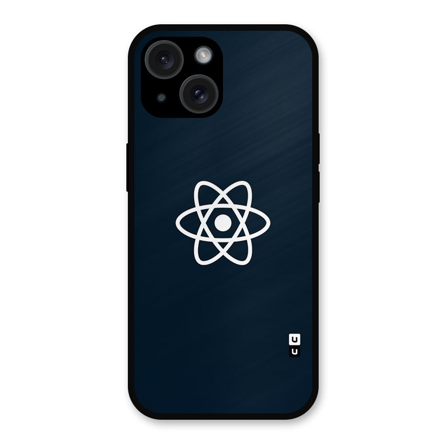 Programmers Language Symbol Metal Back Case for iPhone 15