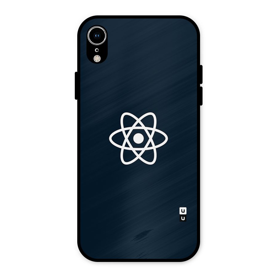 Programmers Language Symbol Metal Back Case for iPhone XR