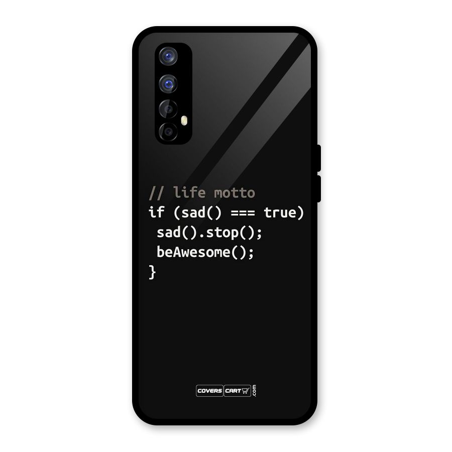 Programmers Life Glass Back Case for Realme Narzo 20 Pro