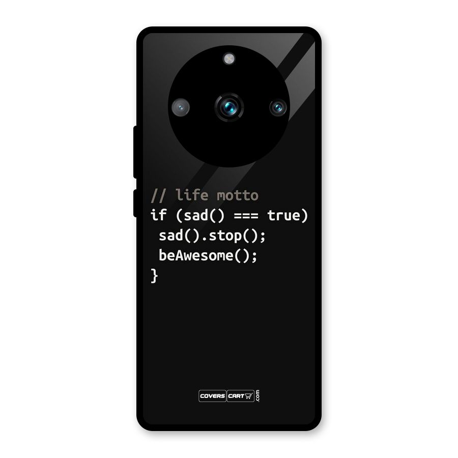 Programmers Life Glass Back Case for Realme Narzo 60 Pro