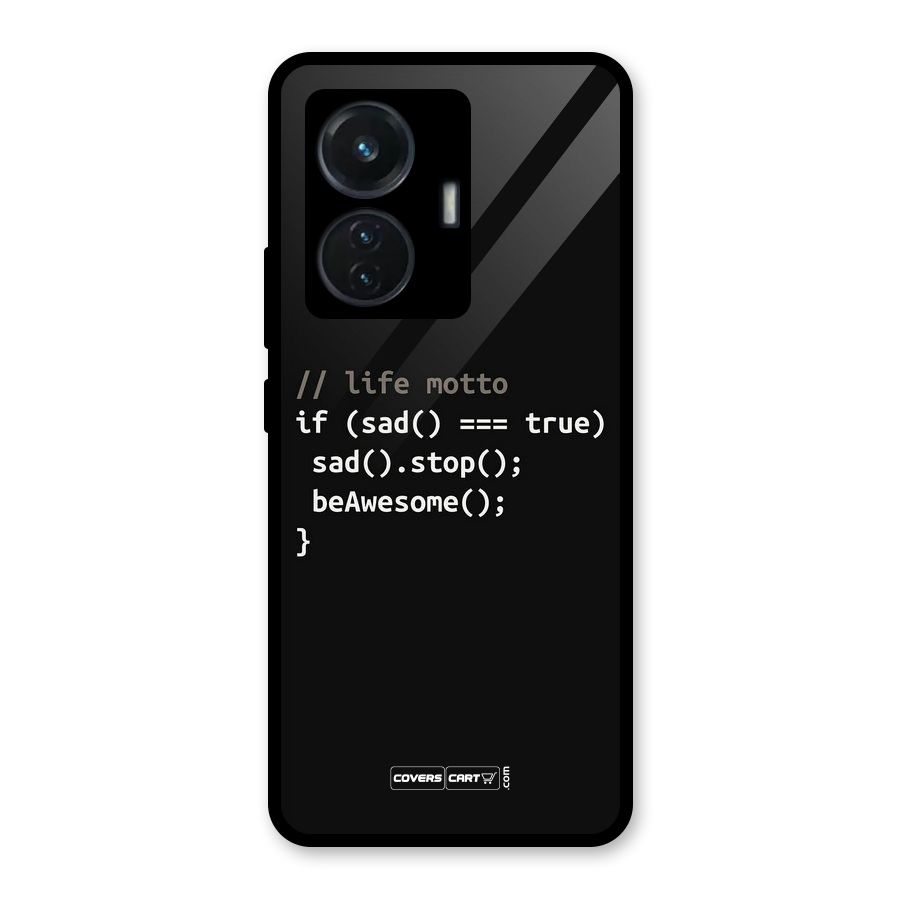 Programmers Life Glass Back Case for iQOO Z6 44W
