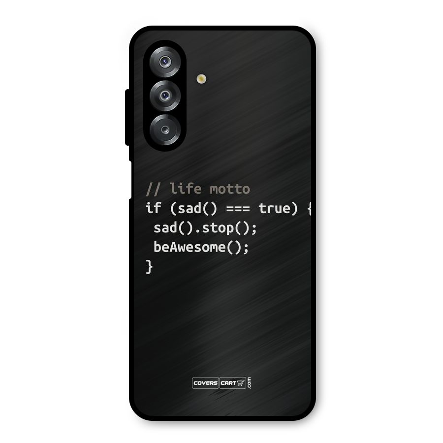Programmers Life Metal Back Case for Galaxy A26