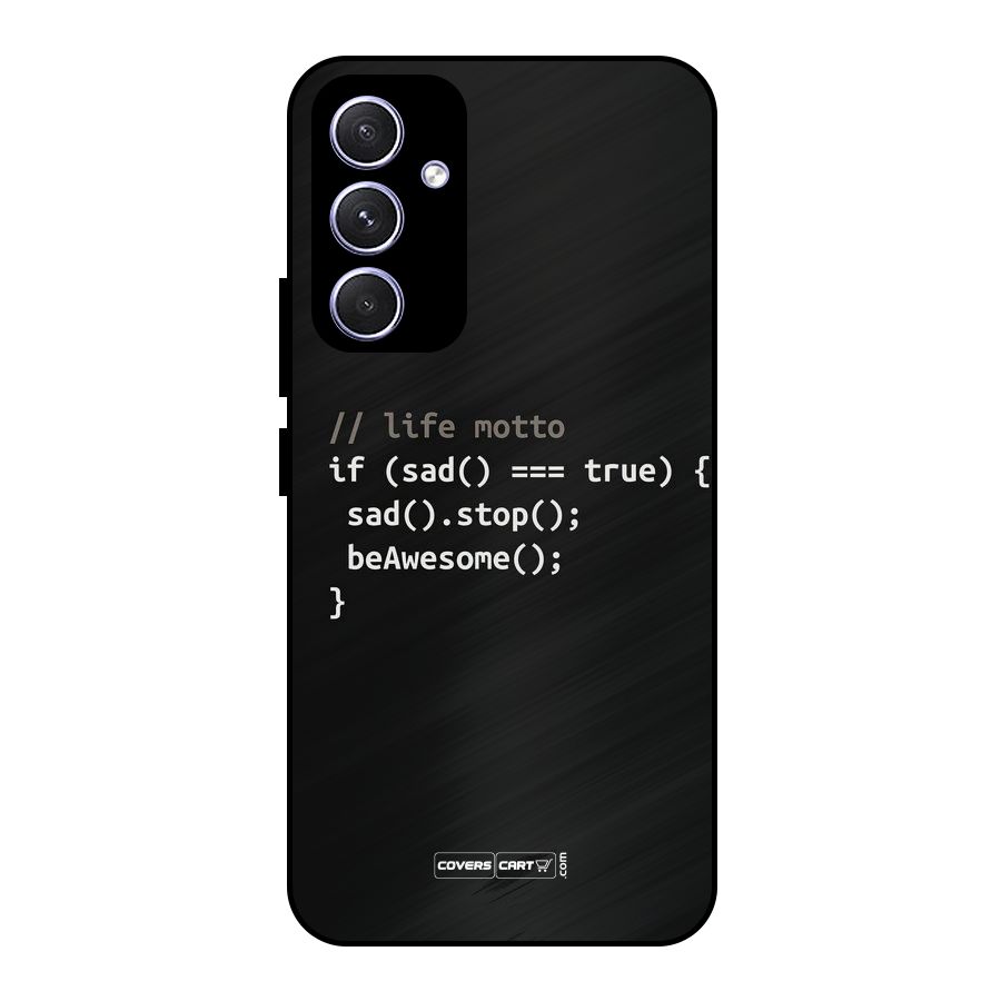 Programmers Life Metal Back Case for Galaxy A54