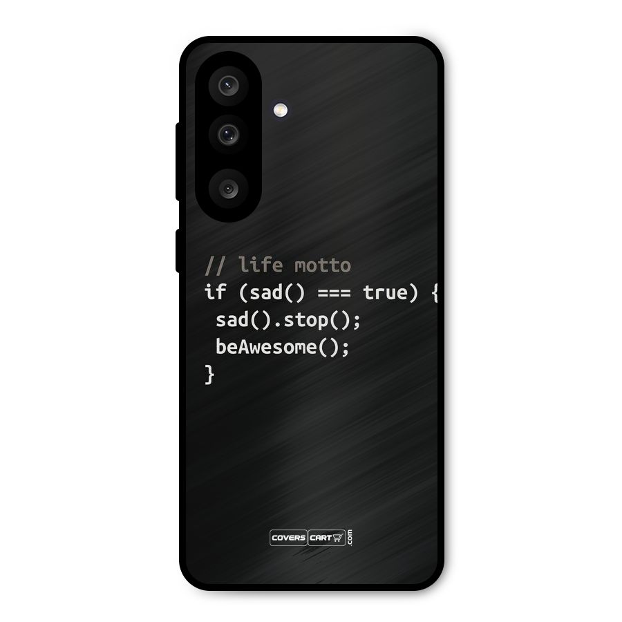 Programmers Life Metal Back Case for Galaxy M56