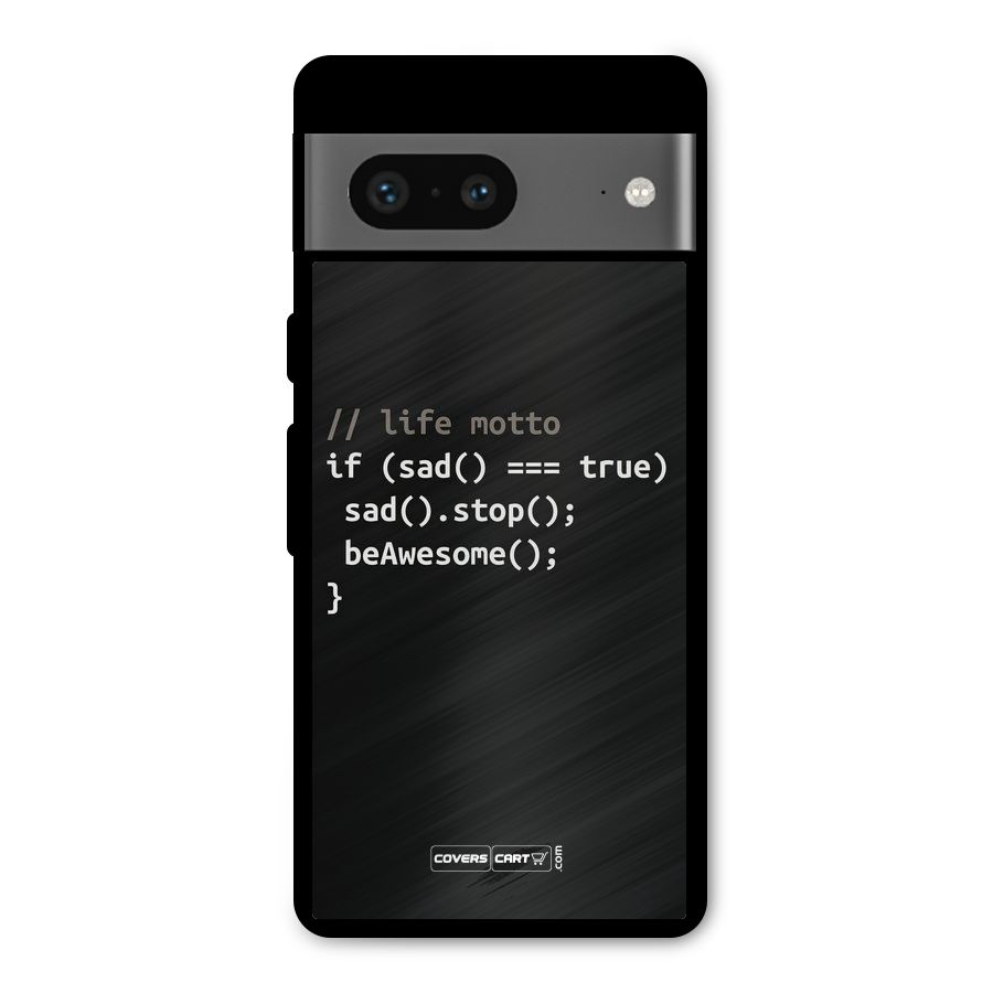 Programmers Life Metal Back Case for Google Pixel 7