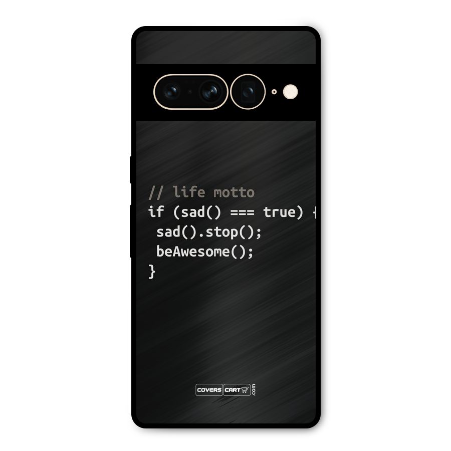 Programmers Life Metal Back Case for Google Pixel 7 Pro