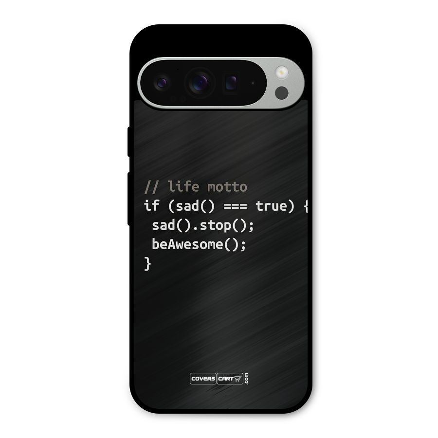Programmers Life Metal Back Case for Google Pixel 9 Pro XL