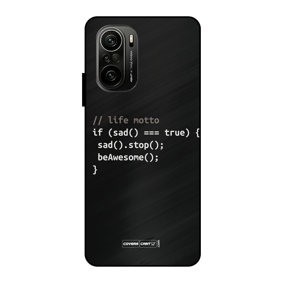 Programmers Life Metal Back Case for Mi 11x