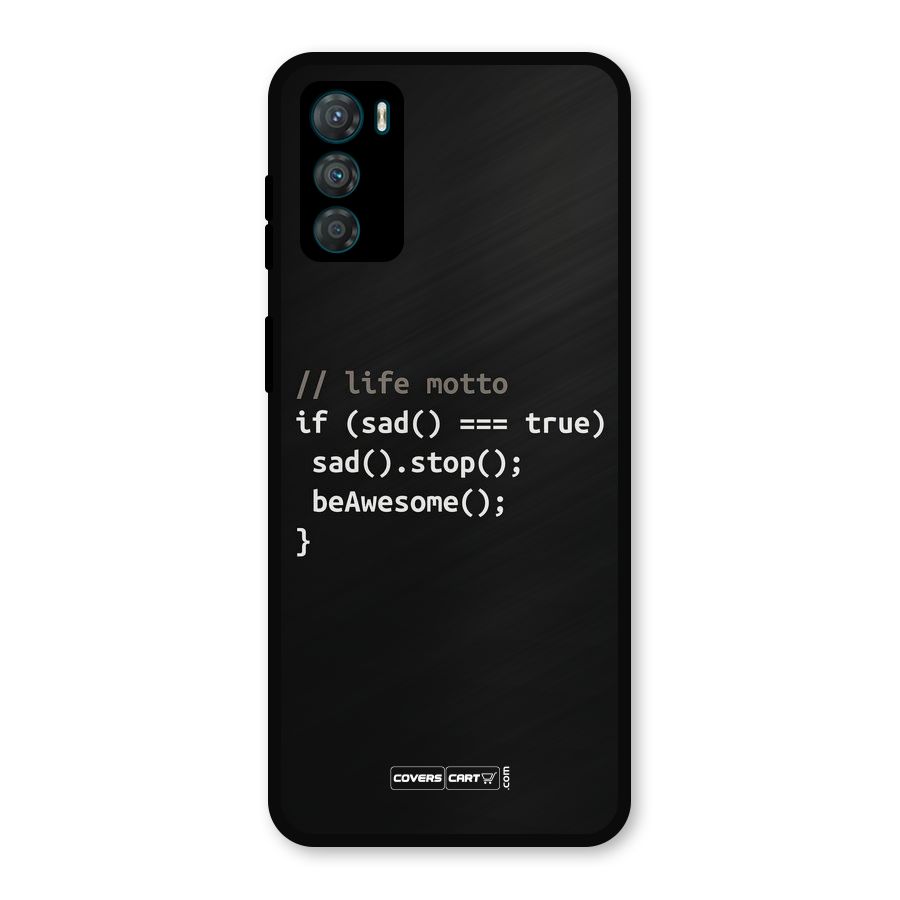 Programmers Life Metal Back Case for Moto G42