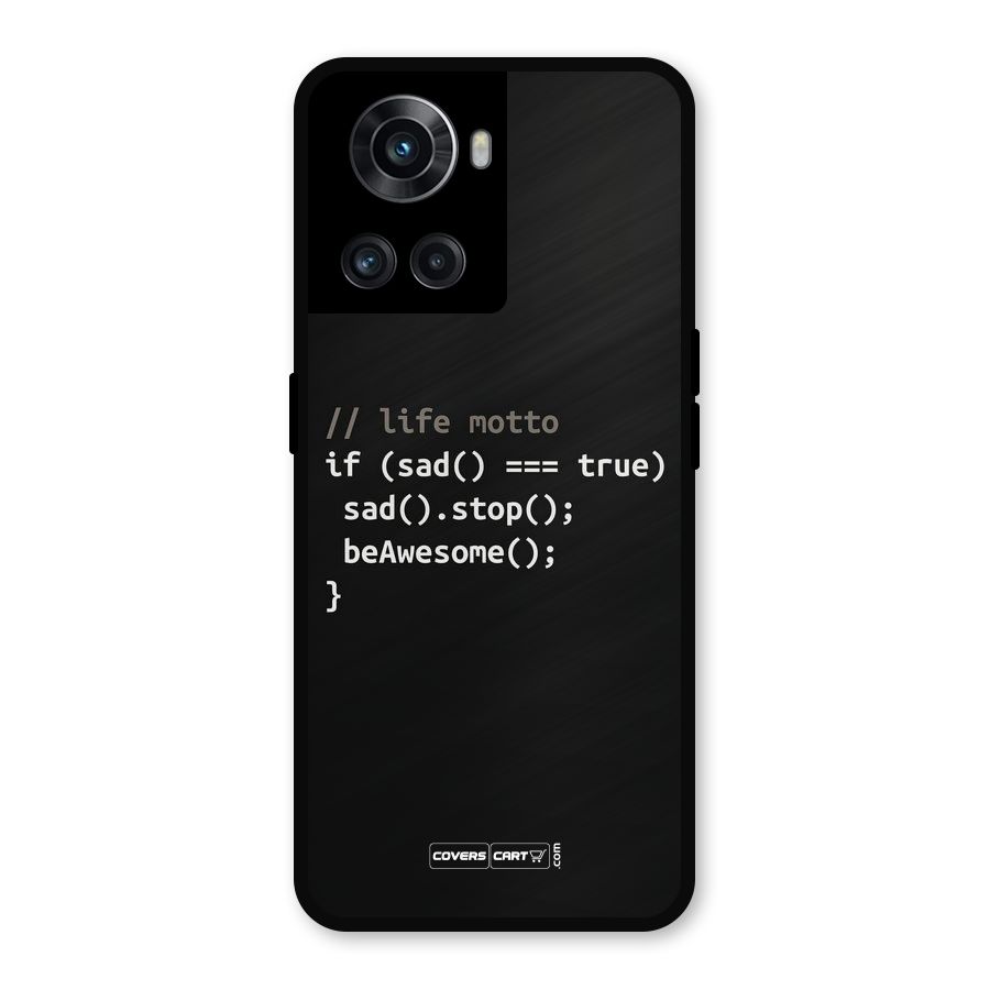 Programmers Life Metal Back Case for OnePlus 10R