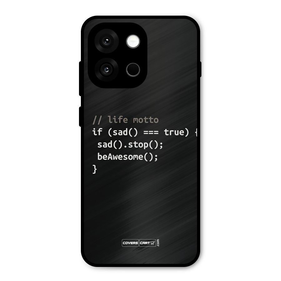 Programmers Life Metal Back Case for OnePlus 13s