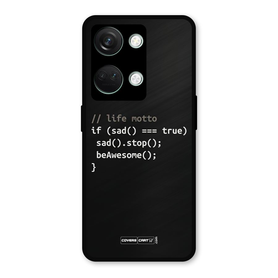 Programmers Life Metal Back Case for OnePlus Nord 3