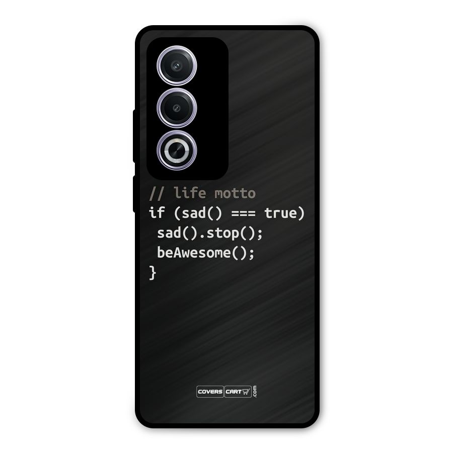 Programmers Life Metal Back Case for Oppo K12x