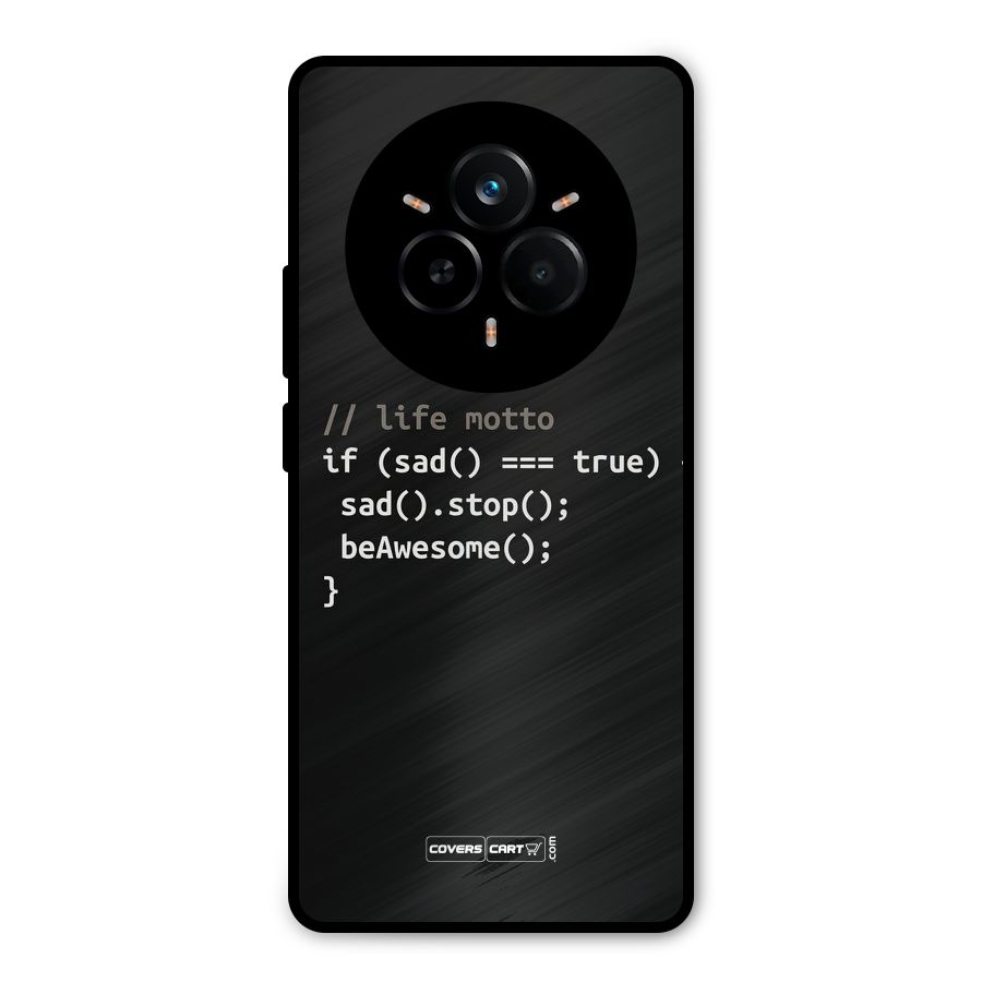 Programmers Life Metal Back Case for Realme 14 Pro