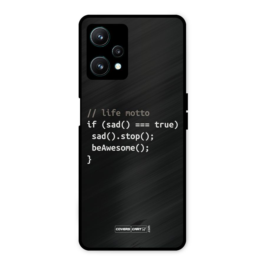 Programmers Life Metal Back Case for Realme 9 Pro 5G