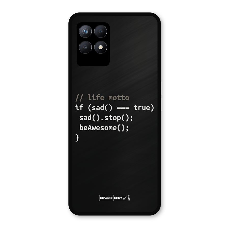 Programmers Life Metal Back Case for Realme Narzo 50