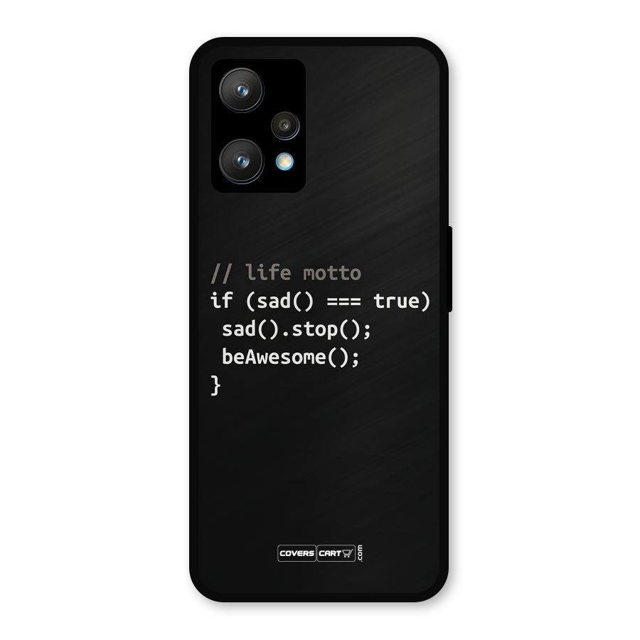Programmers Life Metal Back Case for Realme Narzo 50 Pro