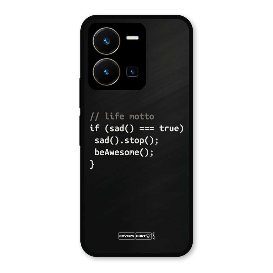 Programmers Life Metal Back Case for Vivo Y35