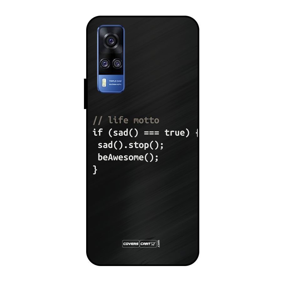 Programmers Life Metal Back Case for Vivo Y51