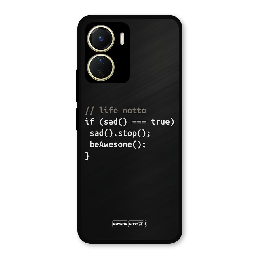 Programmers Life Metal Back Case for Vivo Y56