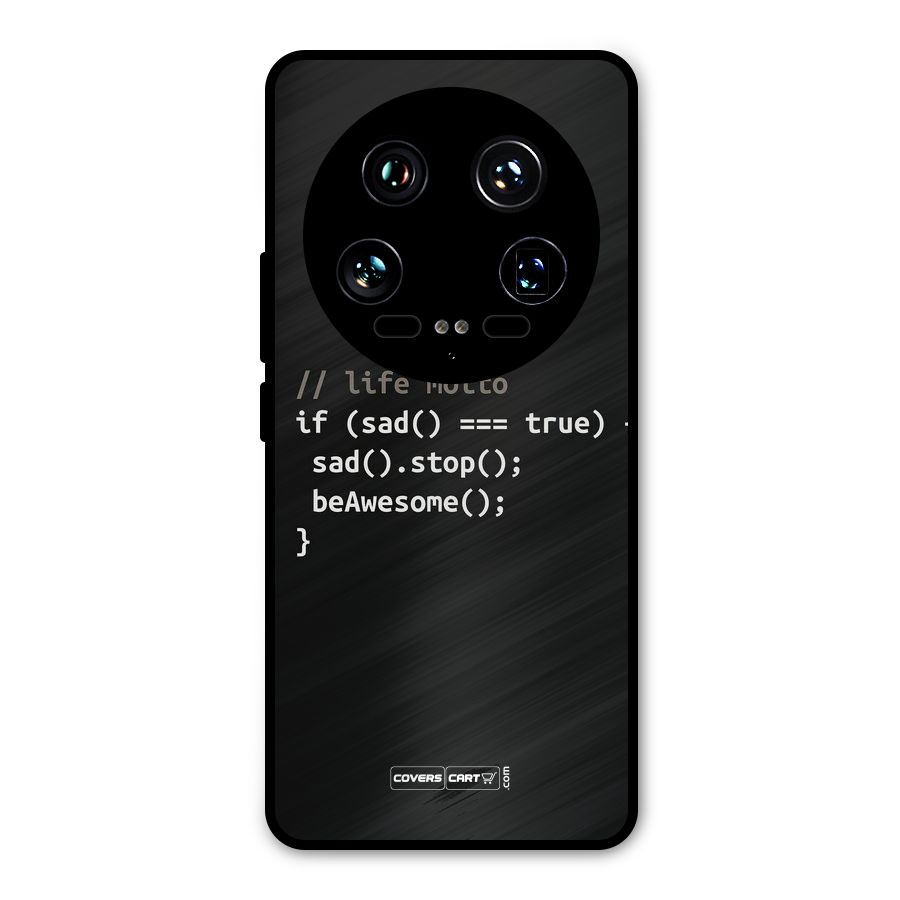 Programmers Life Metal Back Case for Xiaomi 14 Ultra