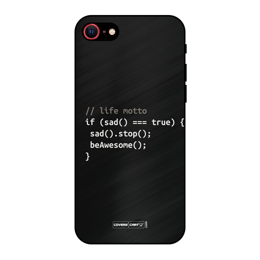 Programmers Life Metal Back Case for iPhone 7