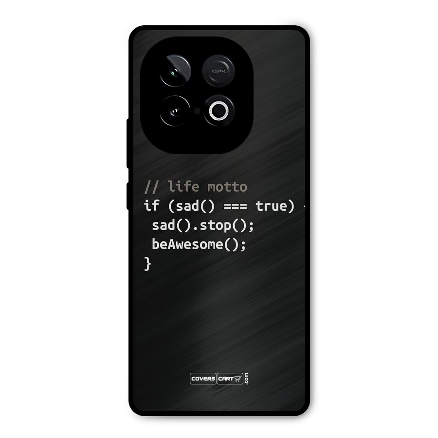 Programmers Life Metal Back Case for iQOO Neo 10
