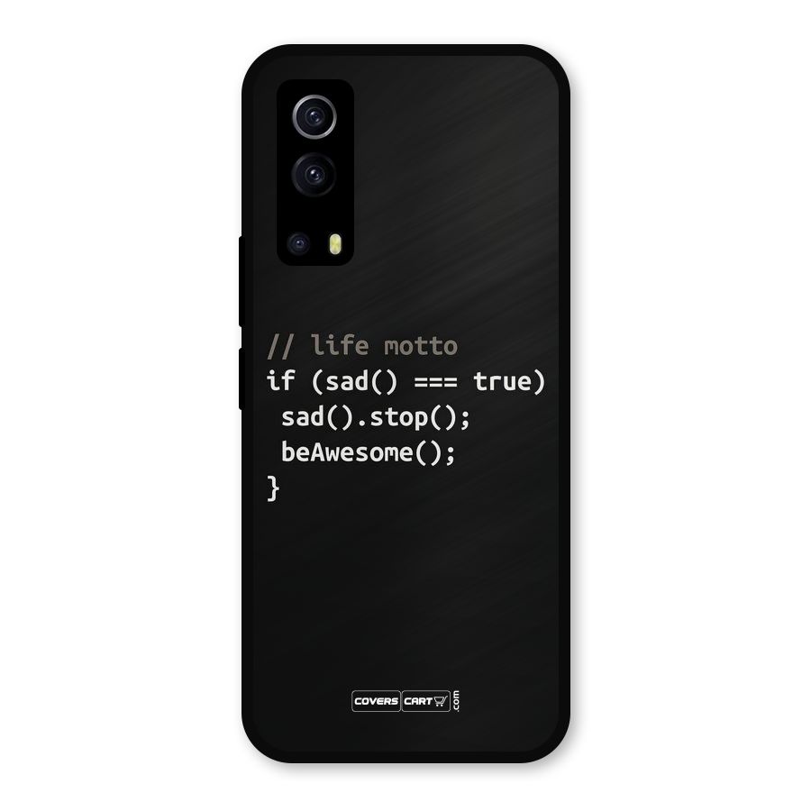Programmers Life Metal Back Case for iQOO Z3