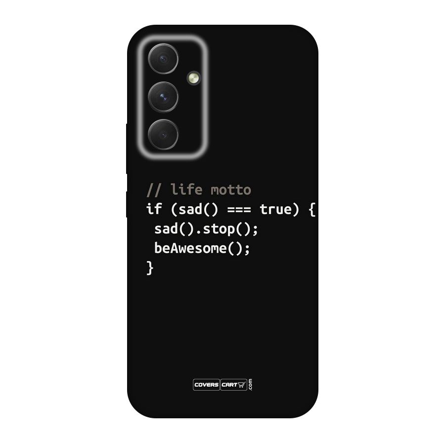 Programmers Life Original Polycarbonate Back Case for Galaxy A54