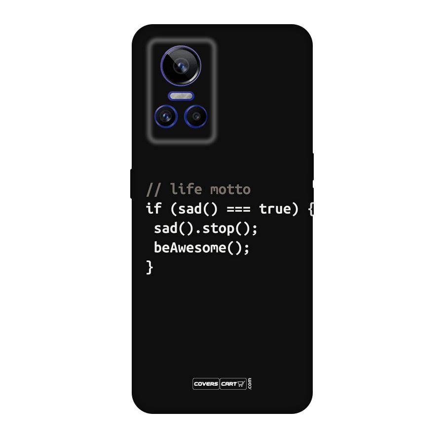 Programmers Life Original Polycarbonate Back Case for Realme GT Neo 3