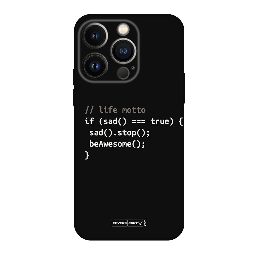 Programmers Life Original Polycarbonate Back Case for iPhone 14 Pro