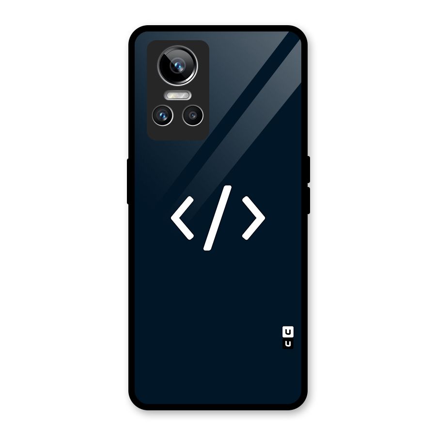 Programmers Style Symbol Glass Back Case for Realme GT Neo 3