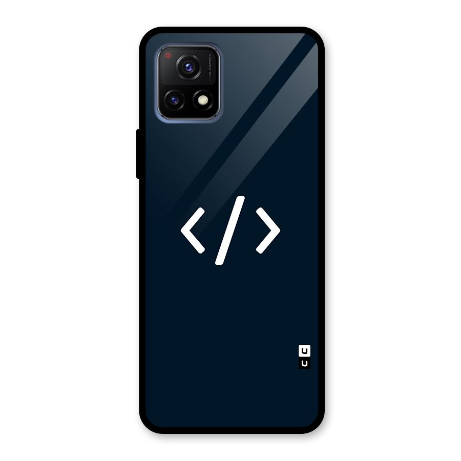 Programmers Style Symbol Glass Back Case for Vivo Y72 5G