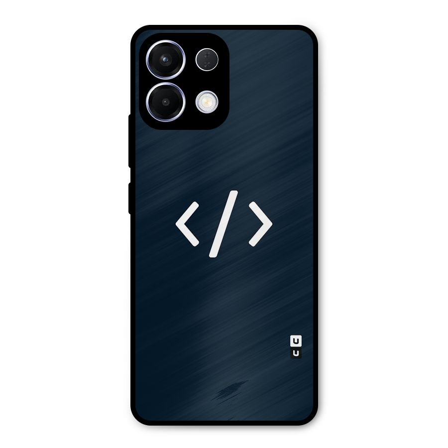 Programmers Style Symbol Metal Back Case for Oppo K13