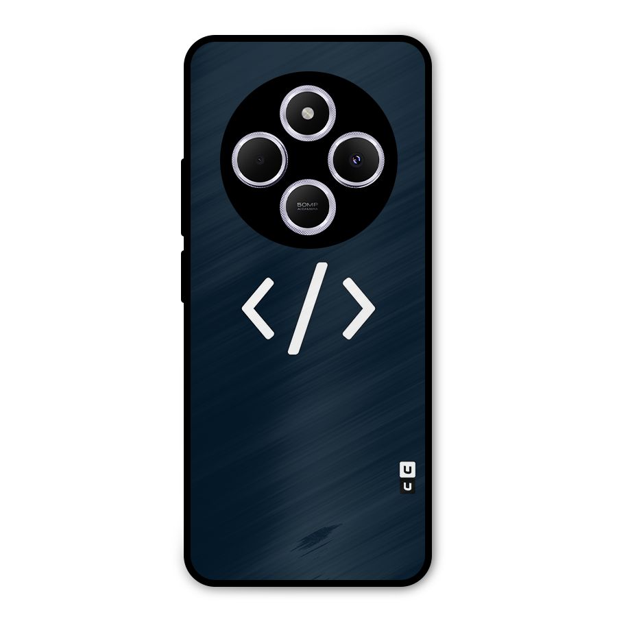 Programmers Style Symbol Metal Back Case for Poco M7