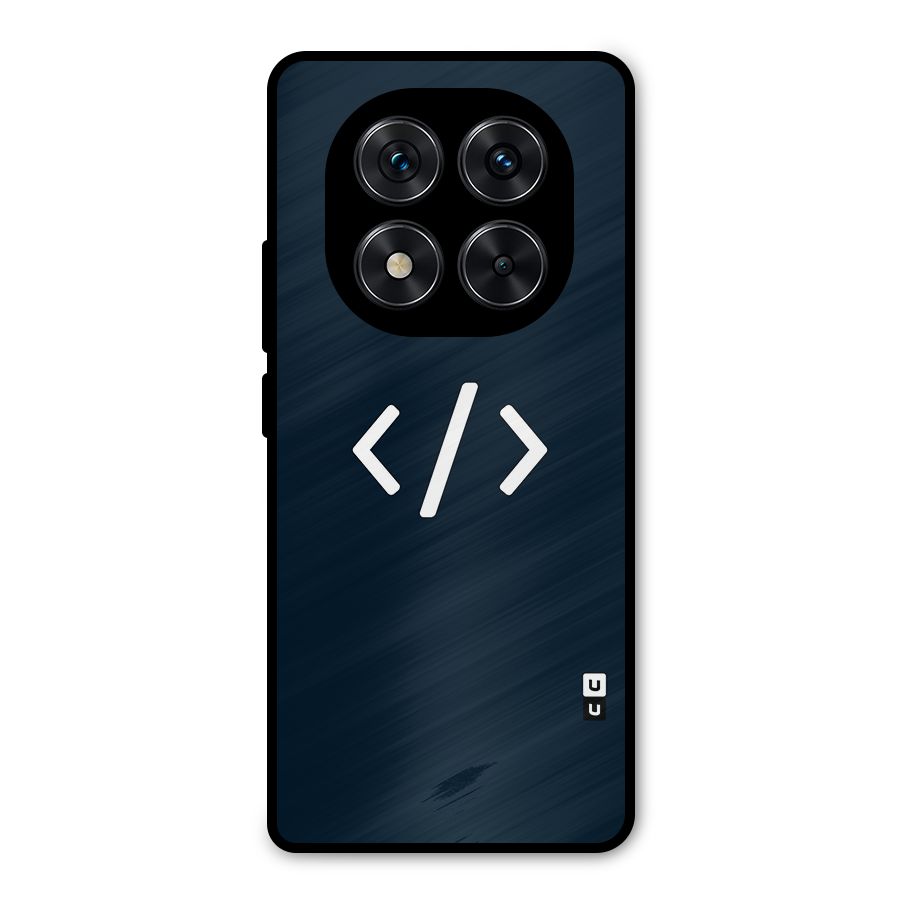 Programmers Style Symbol Metal Back Case for Poco X7