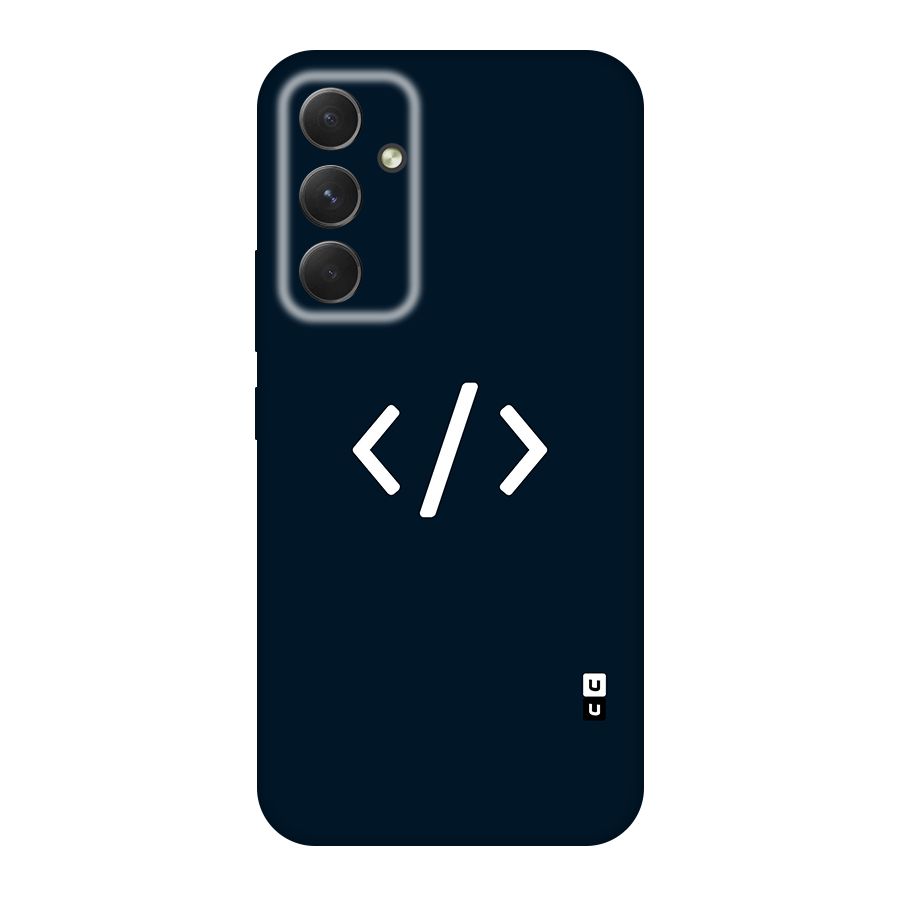 Programmers Style Symbol Original Polycarbonate Back Case for Galaxy A54