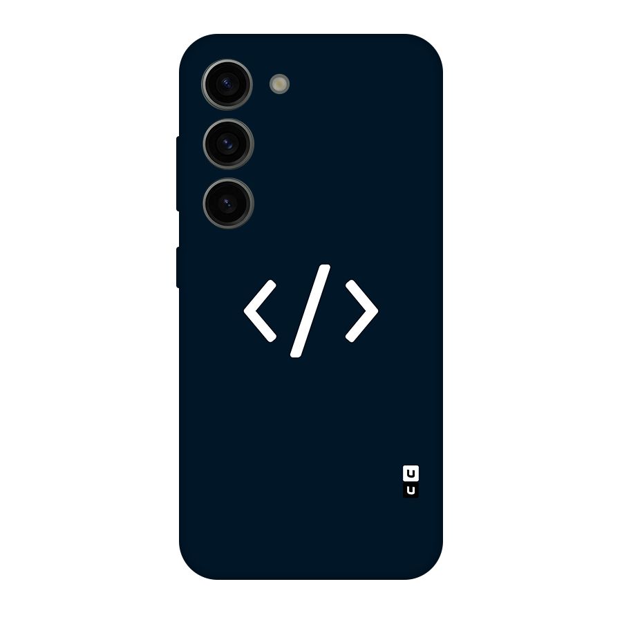 Programmers Style Symbol Original Polycarbonate Back Case for Galaxy S23