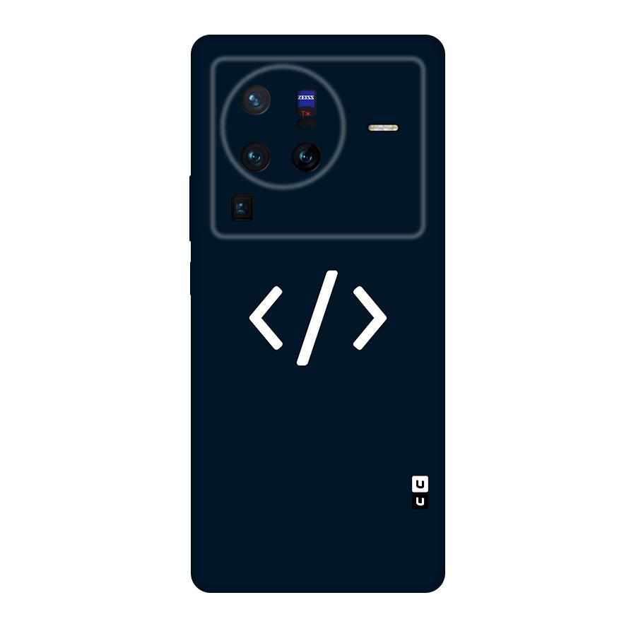Programmers Style Symbol Original Polycarbonate Back Case for Vivo X80