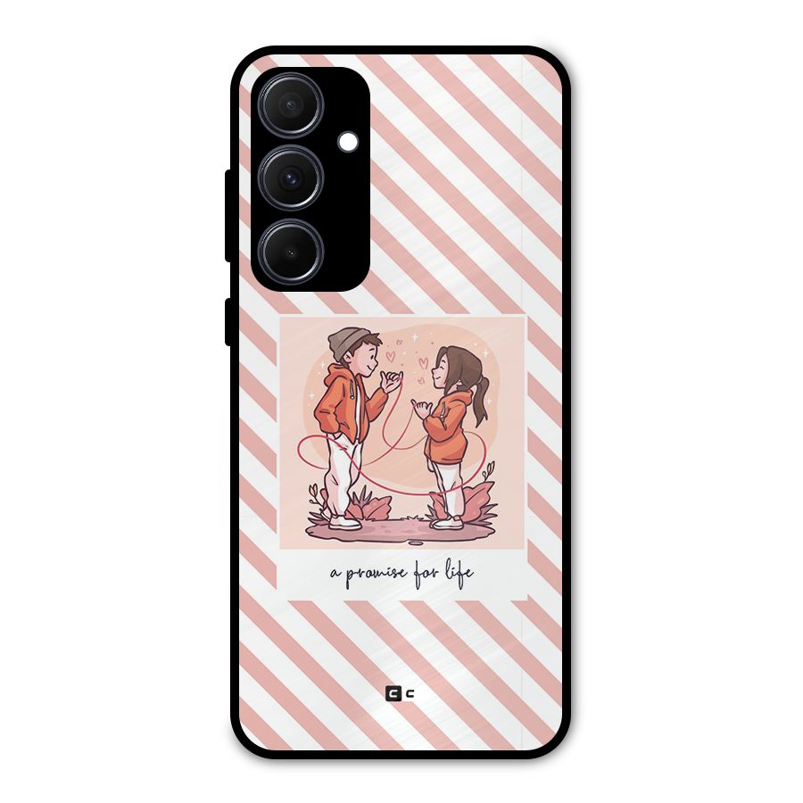 Promise For Life Metal Back Case for Galaxy A35